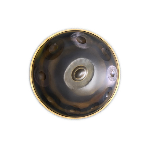 10 Note Handpan D-Minor - Spiral Finish