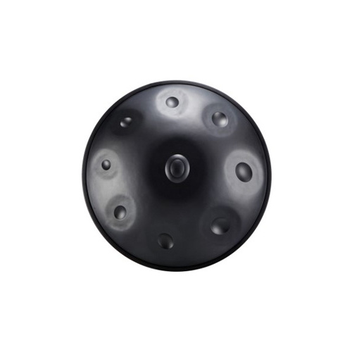9 Note Handpan D-Minor - Grey W/ Case Evatek Included