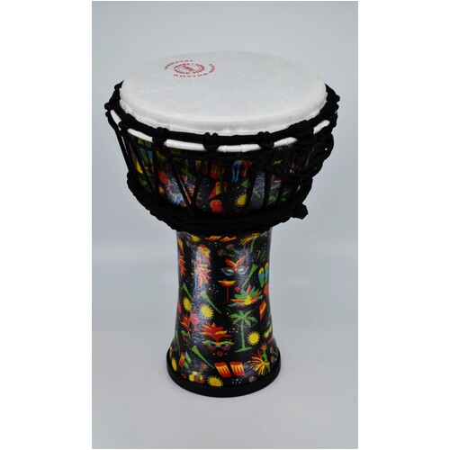 SWP Djembe 12” Pro Carnaval Finish