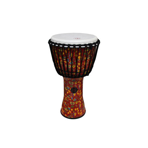 SWP Djembe 12” Pro Carnaval Red Finish
