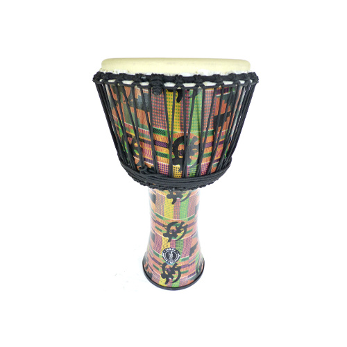 SWP 12" Pro Djembe - Kente Finish