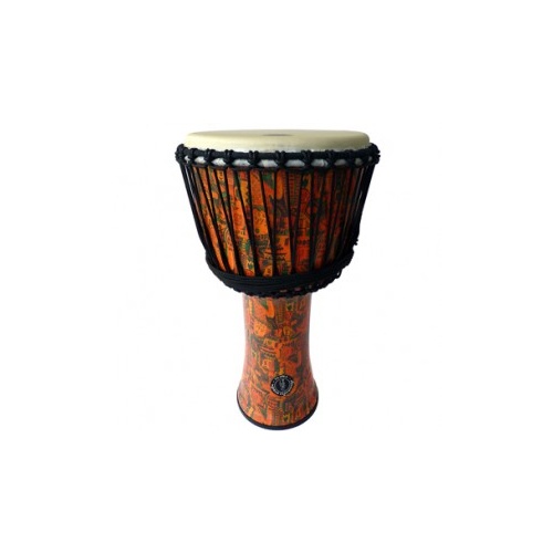 SWP 12" Pro Djembe - Tribal Finish