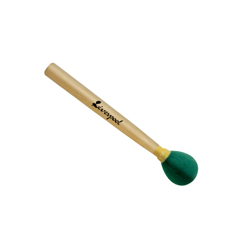 Liverpool Surdo Beater Round - Green (Sold Individually)