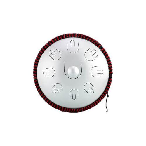 SWP 9 Note 14" Tongue Drum D-Minor - Silver