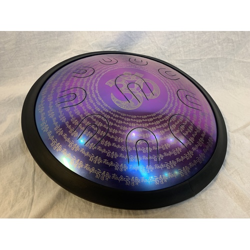 D Minor 16" Tongue Drum - Om Design