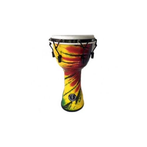 SWP Djembe 12" x 24" PVC Goat Skin Head Lug Tuned (Tie Dye Finish)
