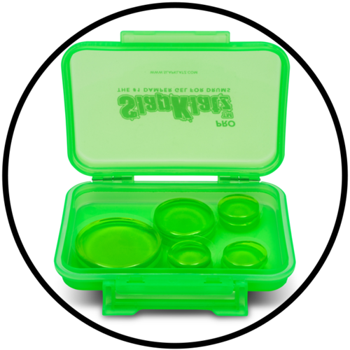 SlapKlatz Pro Damper Gels - Alien Green
