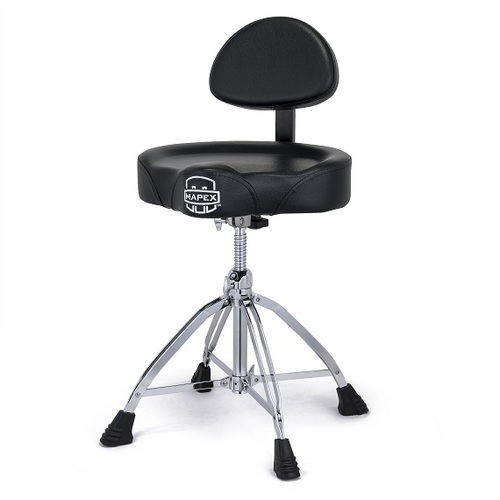 Mapex T875 Throne w/ Back Rest Saddle Top