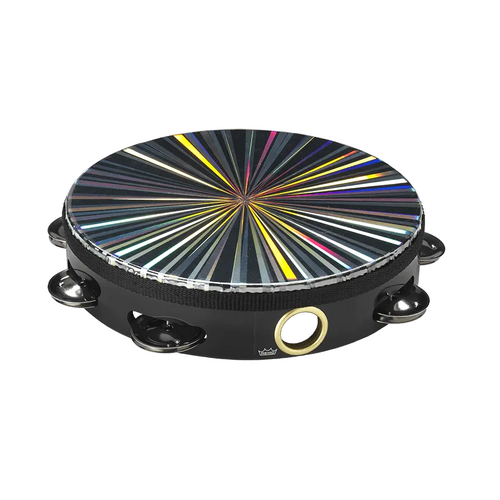 Remo 10" Radiant Tambourine - Single Row Jingles