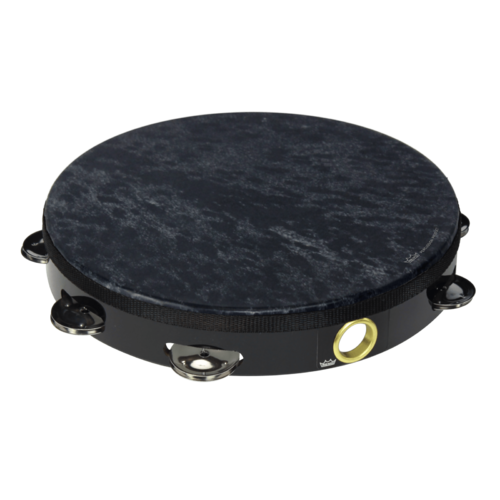 Remo 10" Wild Tambourine - Skyndeep Black