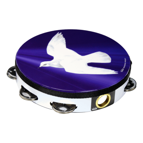 Remo 8" Praise Tambourine - Religious Dove