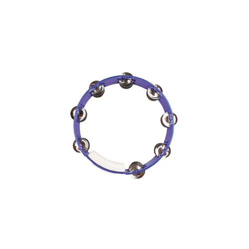True Colors 10″ Tambourine - Blue