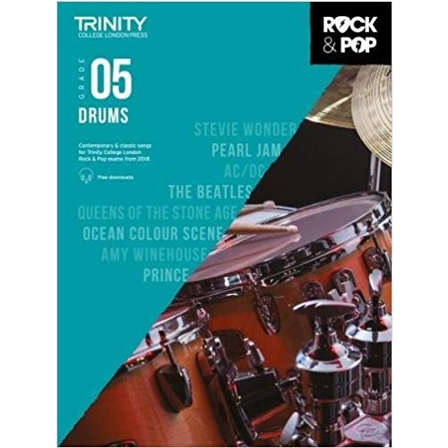 Trinity Rock & Pop Drums Grade 5 2018