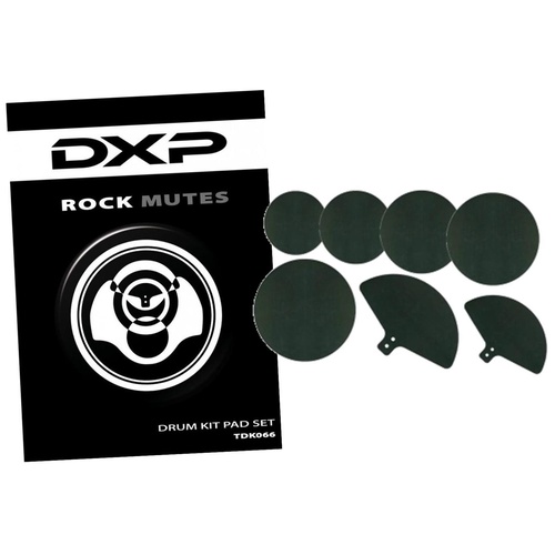 DXP 7 Piece Rock Rubber Mute Set
