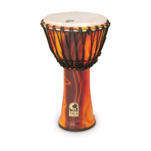 TOCA 10" Freestyle Ropetune Djembe - Fiesta