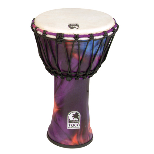 TOCA 10" Freestyle Seamless Djembe - Purple