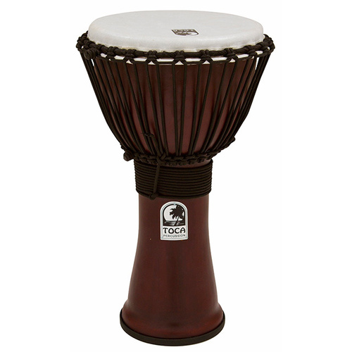 TOCA 10" Freestyle Ropetune Djembe - Red