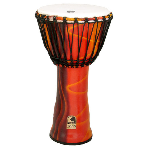 TOCA 12" Freestyle Ropetune Djembe - Fiesta