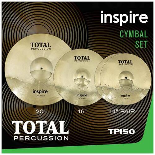 Total Percussion Inspire Series Cymbal Set