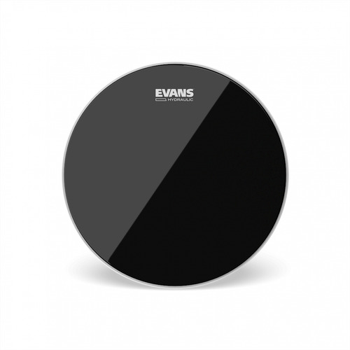 Evans Hydraulic Black Drum Head, 8"