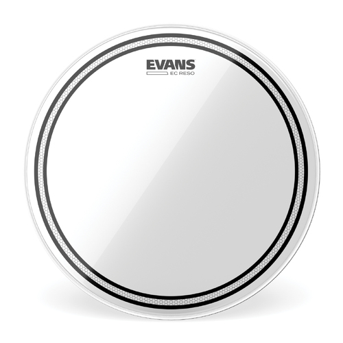 Evans EC Resonant Drum Head, 12"