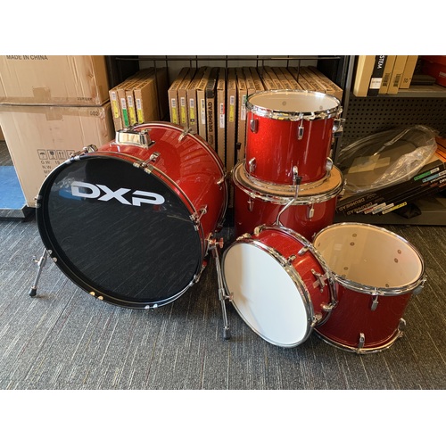 DXP 22" Pioneer Series Rock Drum Kit - Candy Apple Sparkle