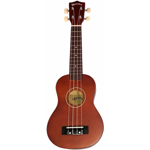 Kealoha Coloured (Kids) Soprano Ukulele - Natural