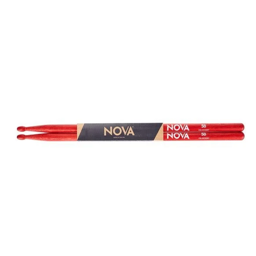 Nova 5B Drum Sticks - Red