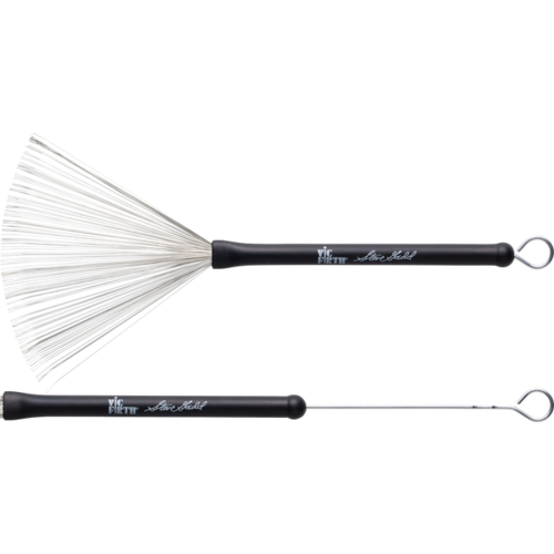  Vic Firth Steve Gadd Signature Wire Brushes - Retractable