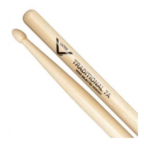 Vater Traditional 7A Wood Tip Drum Sticks