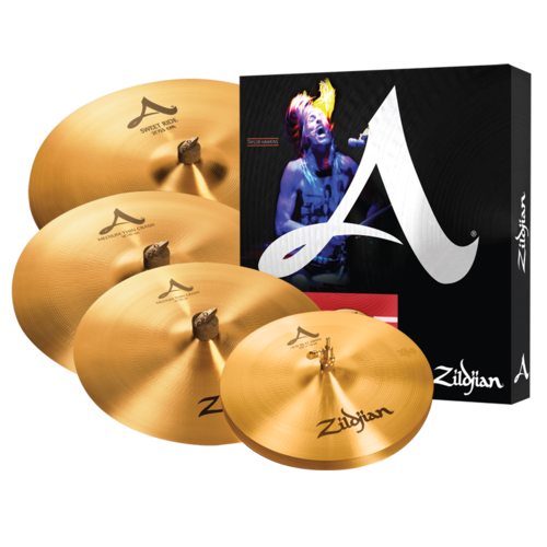 A Zildjian Sweet Ride Cymbal Set